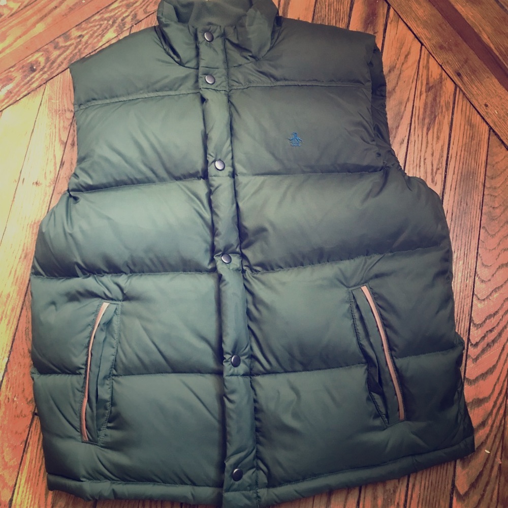 Penguin puffer down vest